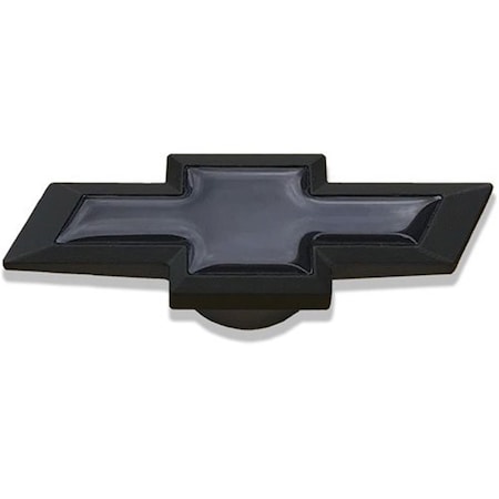 Powerplay 141339 Large Chevy Bowtie Air Cleaner Nut; Black Crinkle PO901107